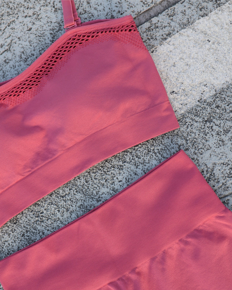 Glowy Leggings I Coral