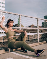 Glowy Leggings I Green