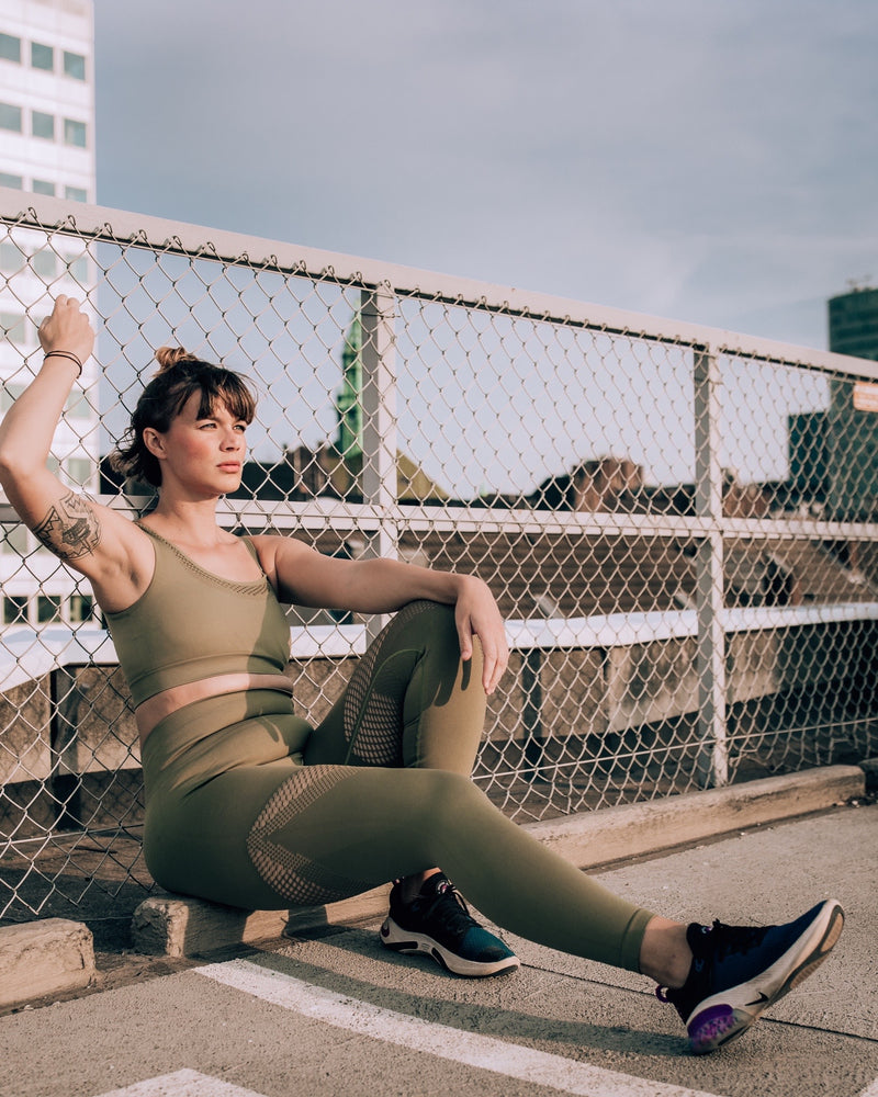 Glowy Leggings I Green