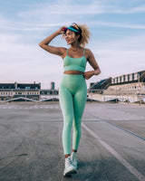 Bubblegum Bralette Top I Green